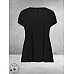 Plus Basics  Top/Shirt SS Travel Light Zwart